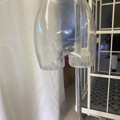 差し上げます！透明トルソー女性用金属脚の画像