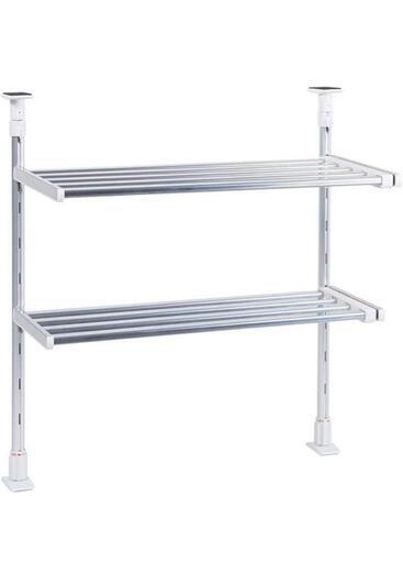 54t 未使用品 TAKUBO タクボ 水切棚シリーズ 伸縮つっぱり棚 2段 幅50~90cm TP2-90L  y101205t \n\n