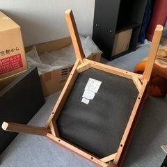 美品　ニトリ　ダイニングチェアー　天然木　1脚の画像