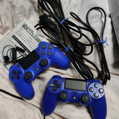 PS4 ゲームソフト6本 コントローラー2本セット 500GBの画像