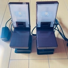 お話し中　TWINBIRD LEDベッドライト　ブラウン✖️2個
