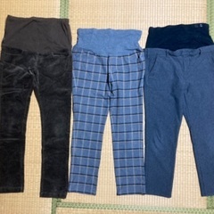 【円座クッション付き】冬用マタニティズボン レディース パンツ 婦人服