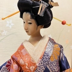 日本人形　アンティークの画像