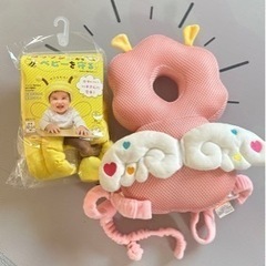 (新品)2点セット赤ちゃん 転倒防止 クッションヘッドガード& ...
