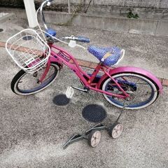 子供用自転車18インチ　補助輪付き