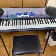 【決まりました】電子ピアノ？音はでました。椅子セット
