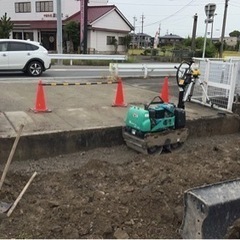 外構工事、土木工事、造成、伐採他　正社員募集！の画像