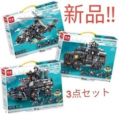 安い新品新品3点セット互換性レゴ組み立てビルディングブロック S...