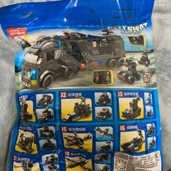安い　シティ SWAT 変換ロボット軍用機互換レゴビルディングブロックおもちゃの画像