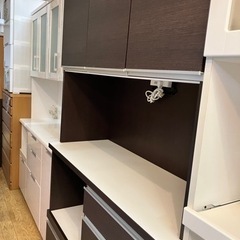 ⭐️オシャレ⭐️ 土井インテリア/大川家具 3面レンジボード No.154