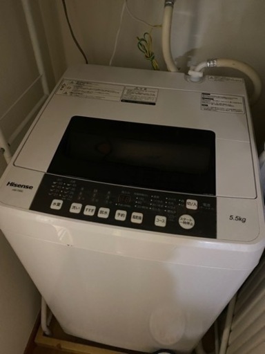HISENSE  ハイセンス　HW-T55C 洗濯機　5.5kg