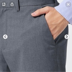 【新品未使用】GU スラックスパンツの画像