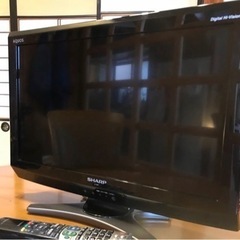 ジャンク品　シャープ アクオス  AQUOS 20型テレビの画像