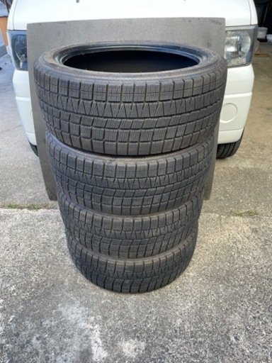 1012-5）工賃込み！225/45R18ナンカンスタッドレス中古4本セット！CORSAFA