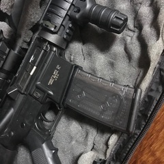 サバゲー　エアガン　電動ガン　SR-16　フルセットの画像
