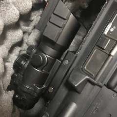 サバゲー　エアガン　電動ガン　SR-16　フルセットの画像
