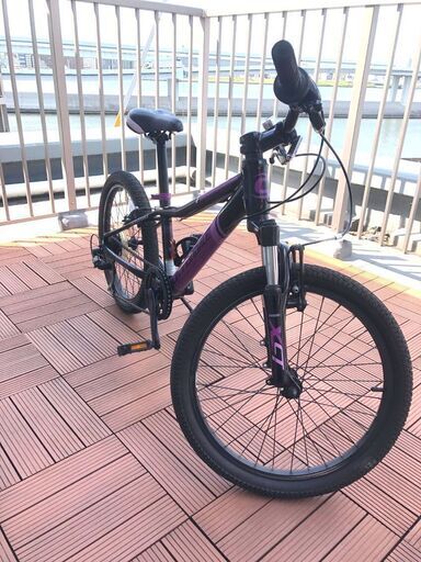 キャノンデール　キッズMTB TRAIL 20 黒×紫　子供用自転車 Cannondale