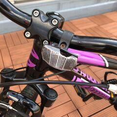 キャノンデール　キッズMTB TRAIL 20 黒×紫　子供用自転車 Cannondaleの画像