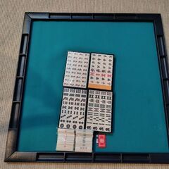 新品麻雀セット組立式麻雀台セット
