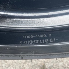 ラグジーヘインズ 19インチ ホイールの画像