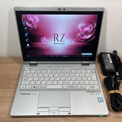 お買い得限定品・SIM搭載＞　09104　超軽量 Panasonic CF-RZ6８GB/SSD256 /i5 タッチパネル　office Win11