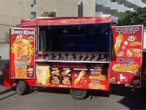 キッチンカー⭐︎ Kitchen car kebab