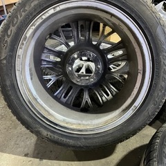 20インチ　6-139.7 4本セット　スタッドレス付きの画像