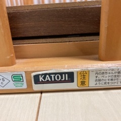 カトージ　ベビーベッドの画像