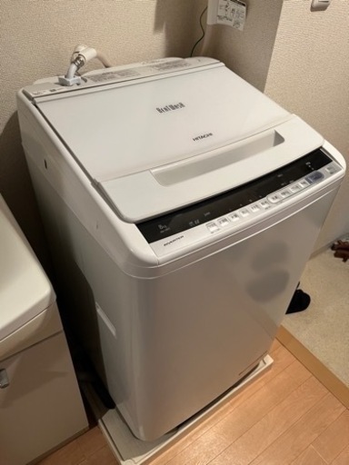 「売先決定」洗濯機　日立　ビットウォッシュ8kg 購入時12万円