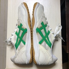 asics 室内シューズ　体育館等用（中古）の画像
