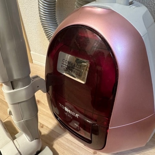 TOSHIBA 東芝　VC-PF9(P) 紙パック式掃除機2018年製