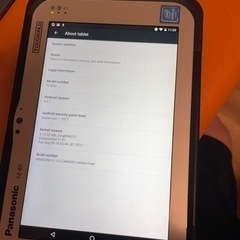 Panasonic TOUGHPAD FZ-B2 タフパッドの画像