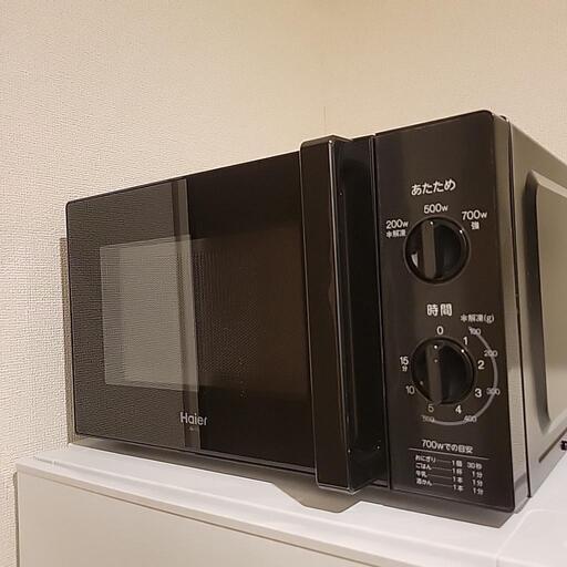 電子レンジ　半年使用