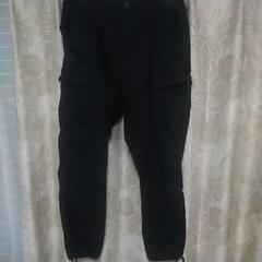 coen(コーエン)メンズカーゴパンツ中古(黒)