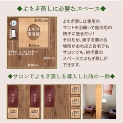 よもぎ蒸しフルセットの画像