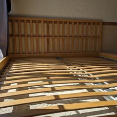 IKEA イケア KONGSHUS コングスフース ベッドフレーム クイーンサイズの画像