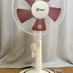 首振り機能が故障した扇風機の画像