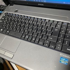 Core i5ノートパソコン【EPSON】SSD換装済★格安出品の画像