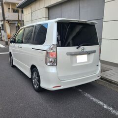 ボクシィ　ＺＳ煌めきⅡ　Ｈ２２　車検7/3　走行94000ｋ　両側パワースライド　純正ＨＤＤナビ＆フルセグＴＶ＆リヤ8インチモニター　カラーバックカメラ　ＥＴＣ　純正エアロ＆16ＡＷ　キセノン　8人乗の画像