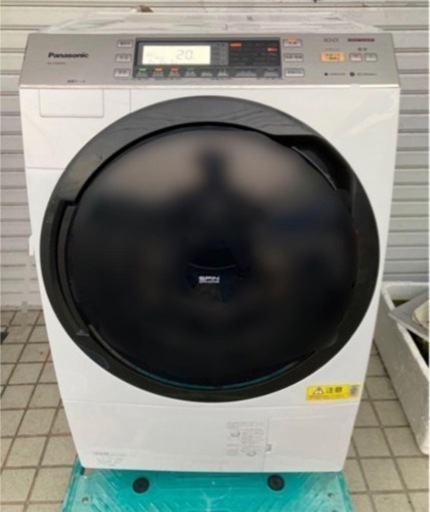 【ネット決済】Panasonic NA-VX850SL-W ドラム式洗濯機