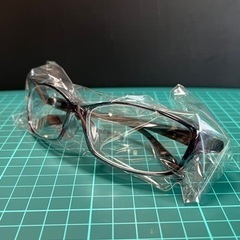 😫花粉対策メガネ😫草刈機飛散防止😁現場作業にも😁の画像