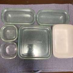 イワキ　iwaki  ガラス保存容器
