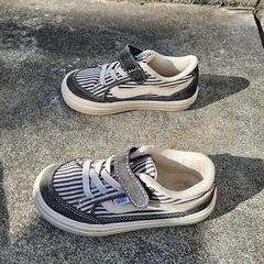VANSスニーカー　17cmの画像