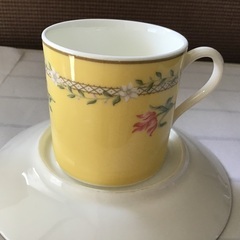 ティファニーデミタスコーヒーカップ&ソーサー2客（中古）の画像