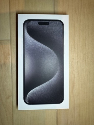 未使用　iphone15 pro max 256GB ブラック SIMフリー