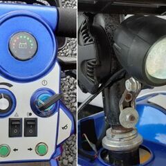 HAIGE ハイガー BEST LIFE シニアカー セニアカー 電動車椅子 HG-DWAC01S ブルー　/DJ-1184 1FSの画像