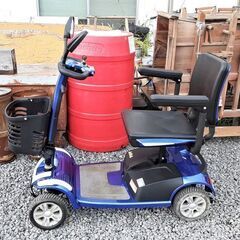 HAIGE ハイガー BEST LIFE シニアカー セニアカー 電動車椅子 HG-DWAC01S ブルー　/DJ-1184 1FSの画像