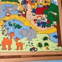 ｵﾗﾝﾀﾞ【ｴﾃﾞｭｺ】知育玩具♦️大きな木製パズル♦️最終お値下げしました！の画像