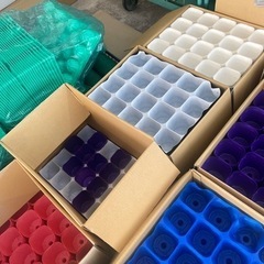 連結ポット色々10枚セットの画像