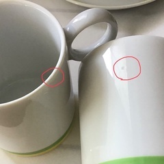アダムとイヴコーヒーカップ5客（未使用に近い）の画像